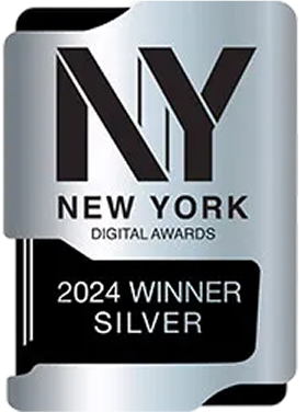 NY Digital Awards Silver Winner 2024