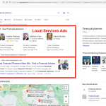 Googlr Local Services Ads for Financial Planners