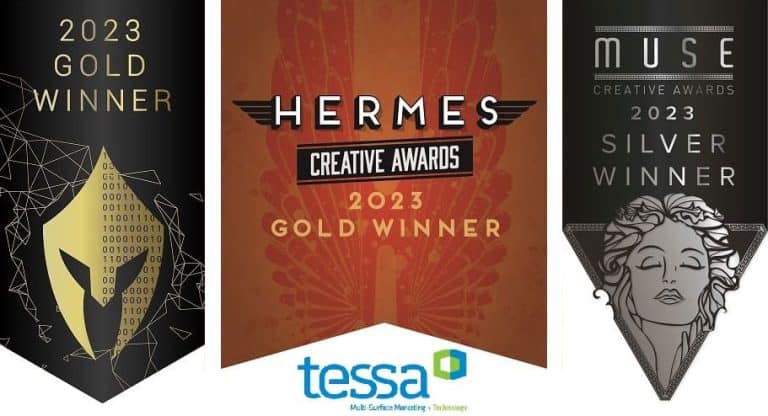 TESSA Earns a Trio of Creative Awards for Website Design
