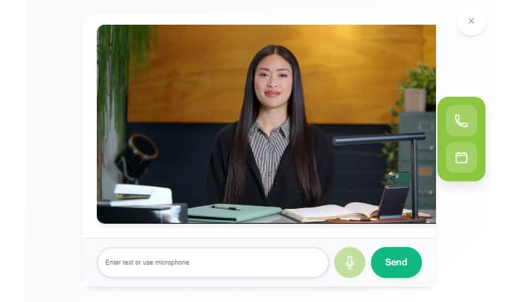 AskMe Agent Avatar video chatbot